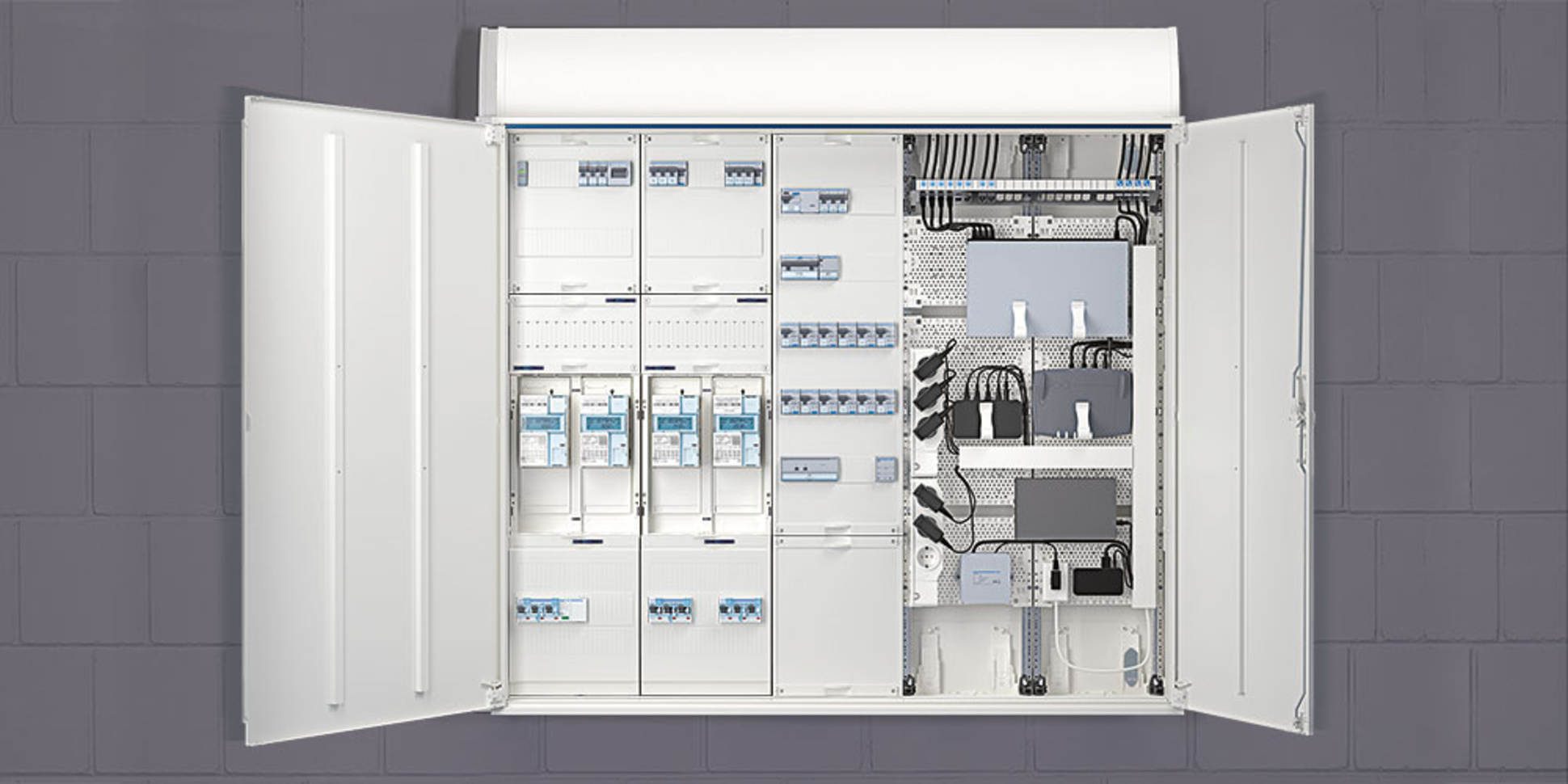Technikzentrale bei Main Strom Elektrotechnik e.K. in Alzenau