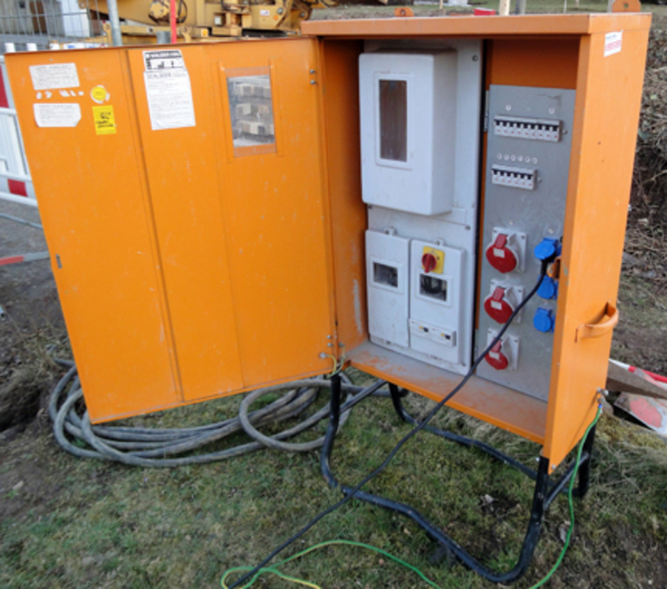Baustromkasten bei Main Strom Elektrotechnik e.K. in Frankfurt am Main